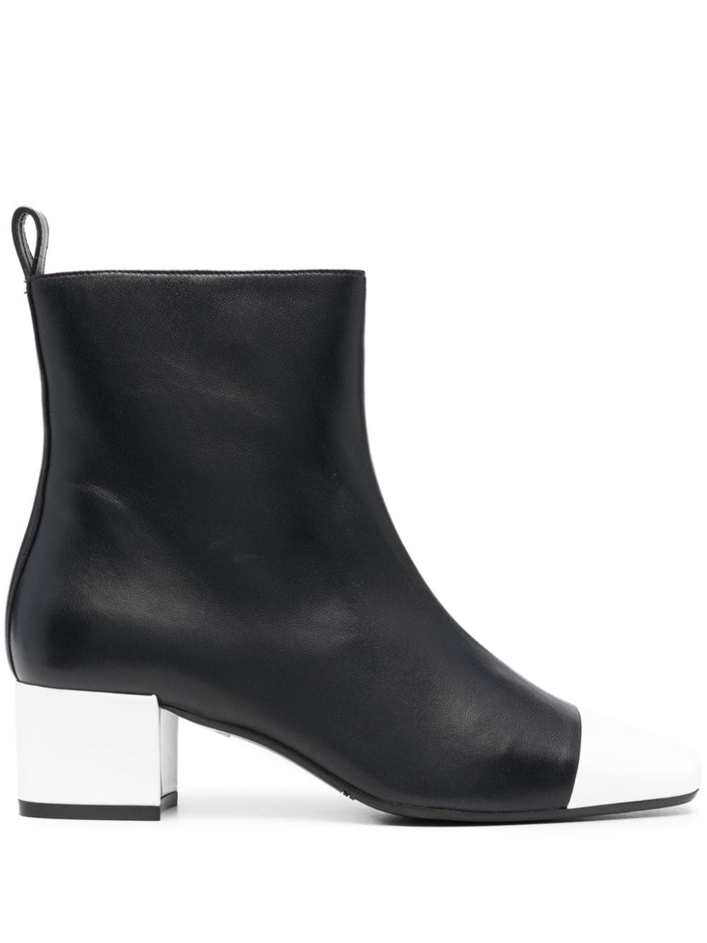 Shop Carel Paris Estime 50mm Leather Boots In Black