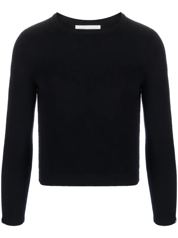 Fine knit cropped jumper sale