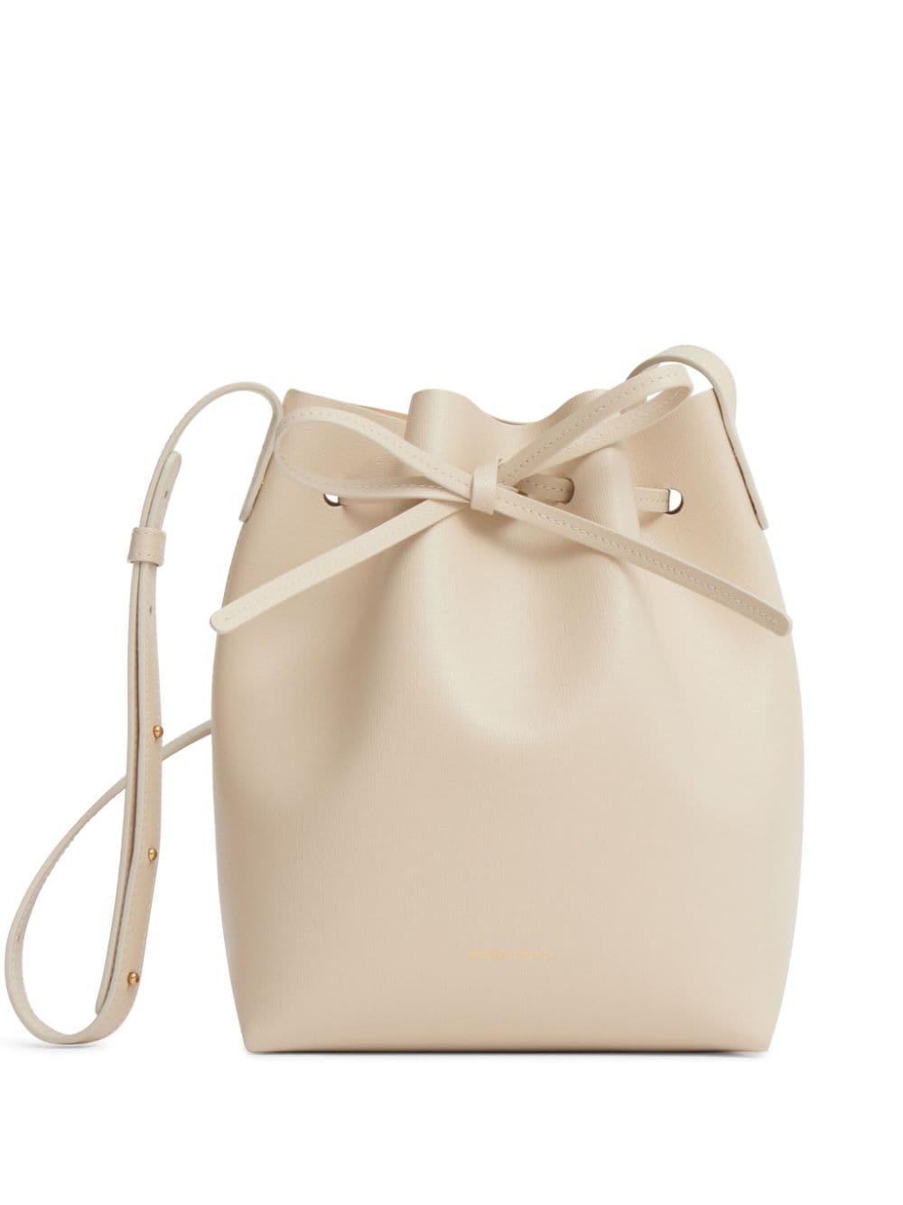 Mansur Gavriel Mini Leather Bucket Bag ~NWT~ Beige