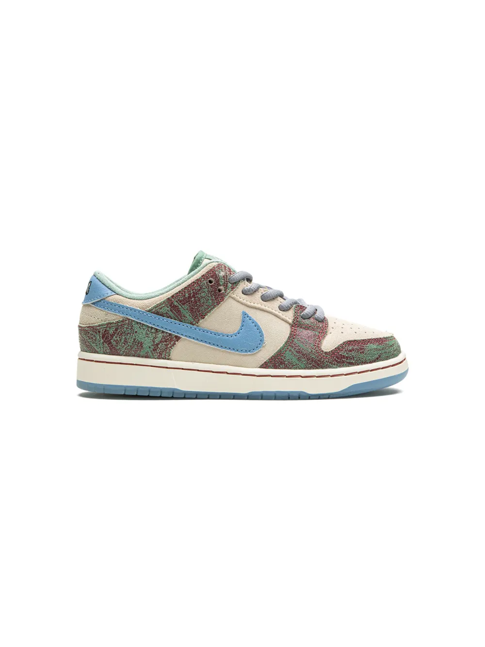 Nike Kids "Dunk Low Pro QS ""Crenshaw Skate Club"" sneakers" - Beige