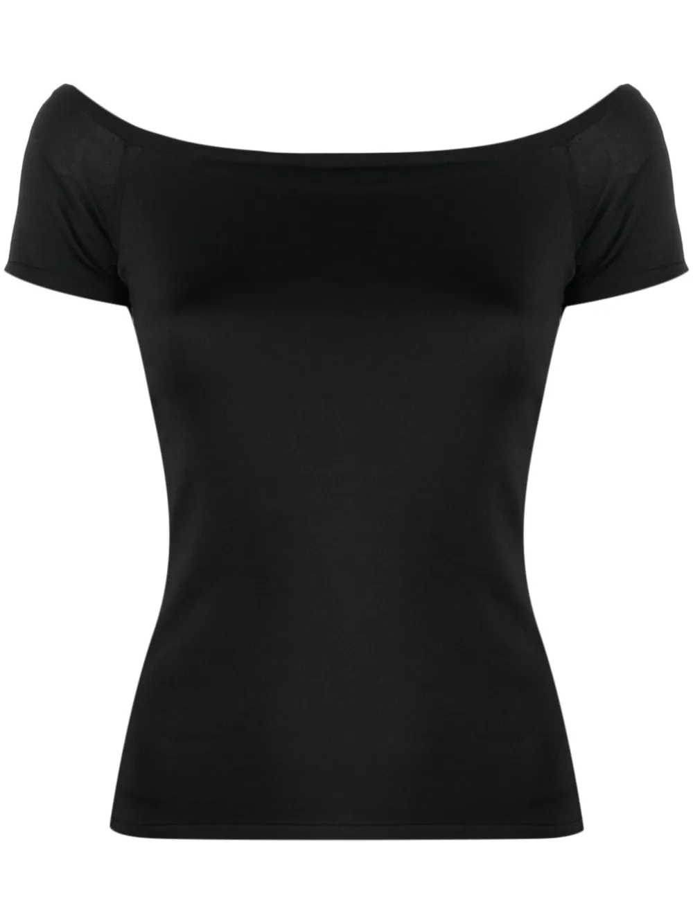 Ralph Lauren Collection ボートネック シャツ - ブラック Ralph Lauren Collection ボートネック シャツ - ブラック