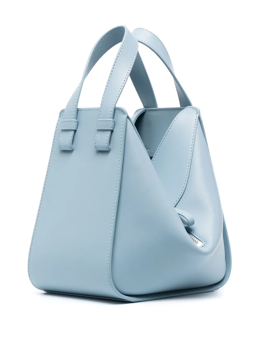 Loewe Hammock Leather Crossbody Bag In Blue