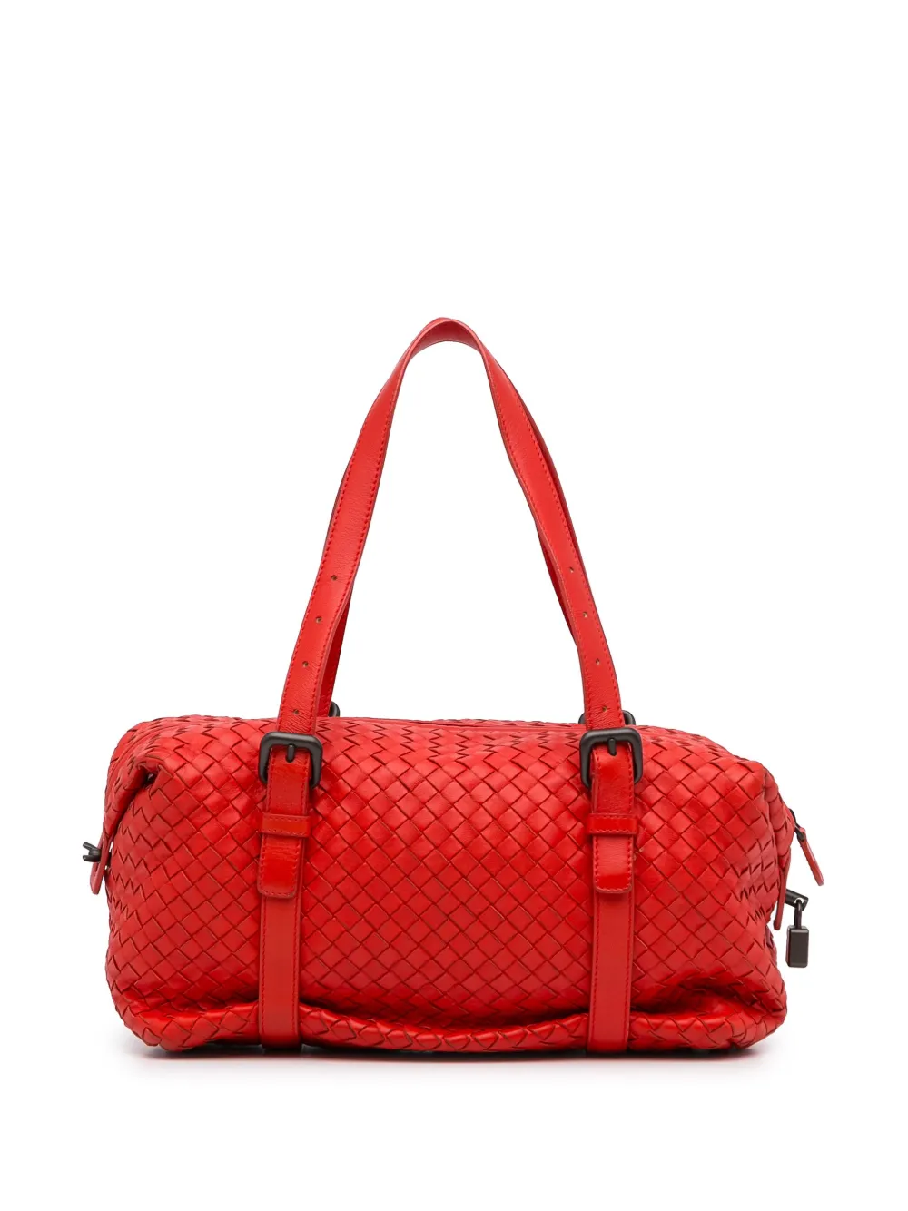 Bottega Veneta Pre-Owned Montaigne Intrecciato shoulder bag - Rood