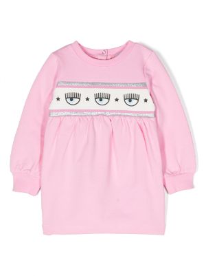 Chiara Ferragni Kids logo-tape Casual Dress - Farfetch