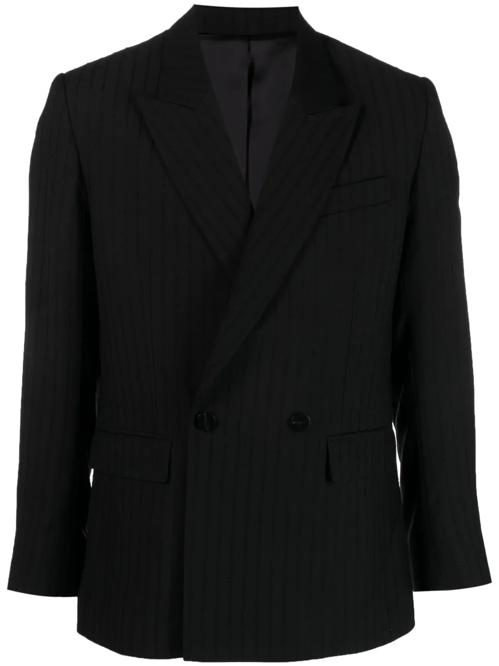 Ernest W. Baker pinstripe-pattern double-breasted Blazer - Farfetch