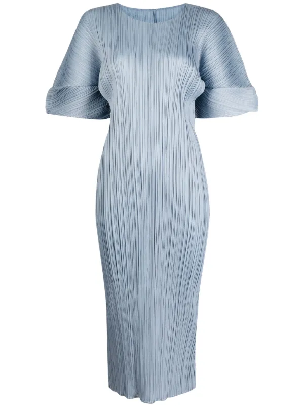 Pleats Please Issey Miyake August Pleated Dress - Farfetch