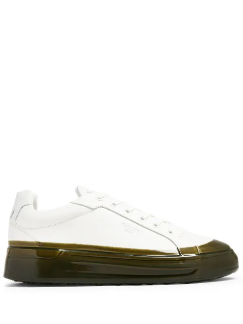 Mallet leather lace-up sneakers 