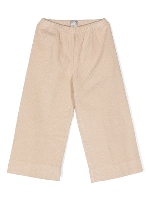 Il Gufo slip-on corduroy trousers