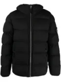 Stone Island Seamless Tunnel Down-TC hooded jacket - Black