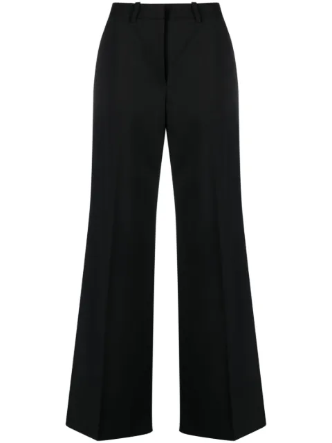 Marine Serre pantalones de vestir anchos