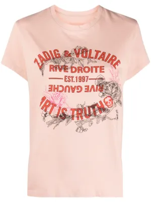 Zadig&Voltaire Camiseta Edwin Devil Diamanté - Farfetch