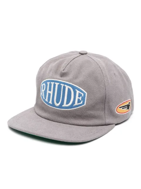 RHUDE Boné Off Roading com logo bordado