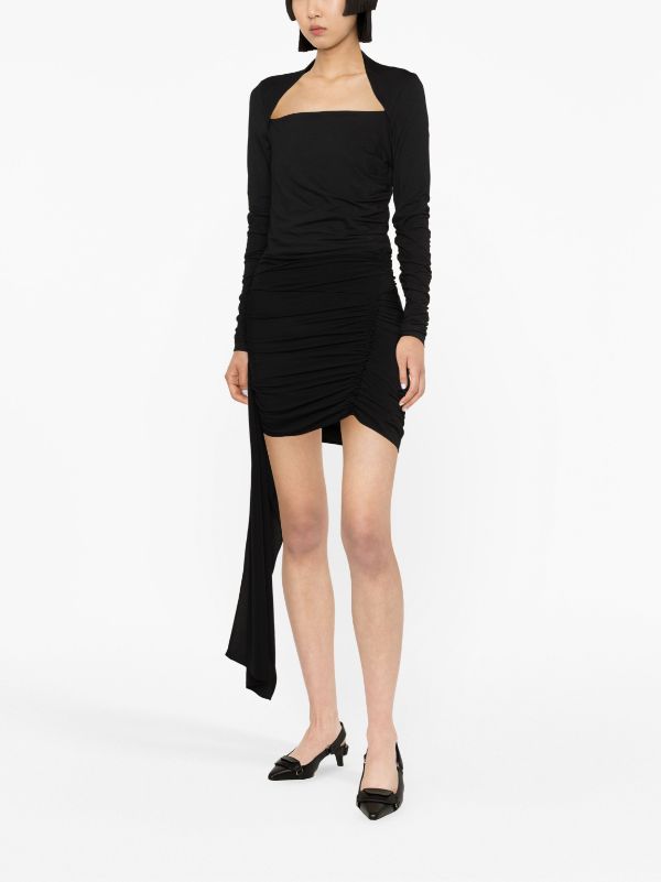 Helmut lang shop ruched dress