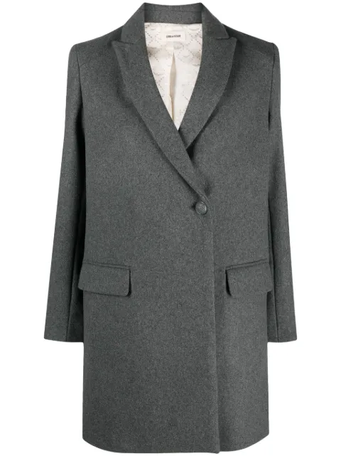 Zadig&Voltaire abrigo con doble botonadura