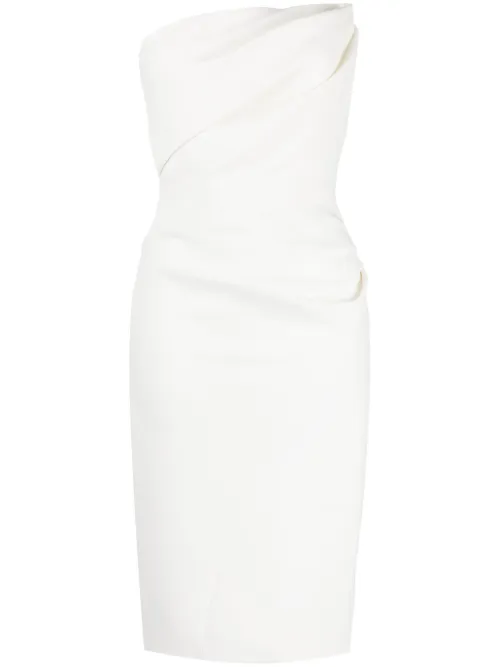 Robe mi-longue drapée - Maticevski - Modalova