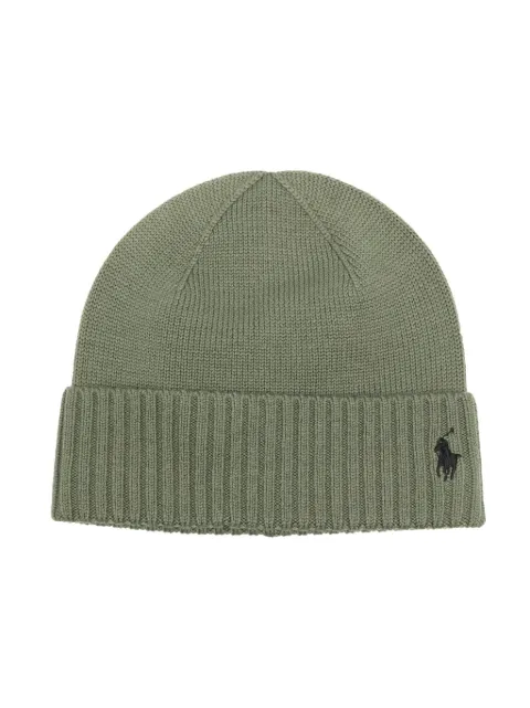 Ralph Lauren Kids Polo Pony wool beanie 