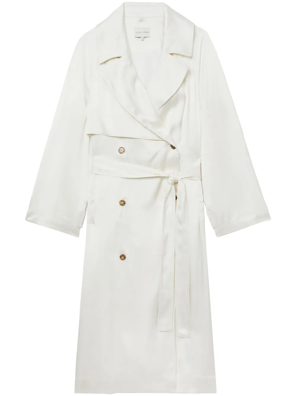 LOULOU STUDIO DOUBLE-BREASTED TRENCH COAT