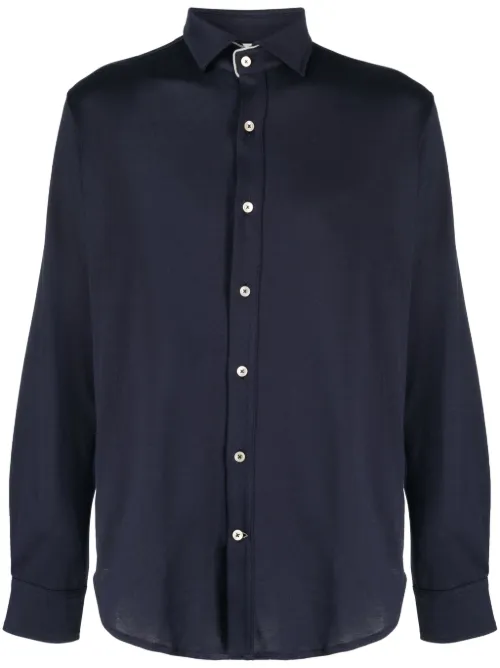 Chemise à bords contrastants - Eleventy - Modalova