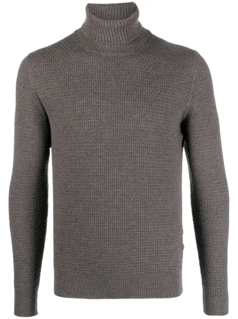 Tagliatore roll-neck virgin wool jumper