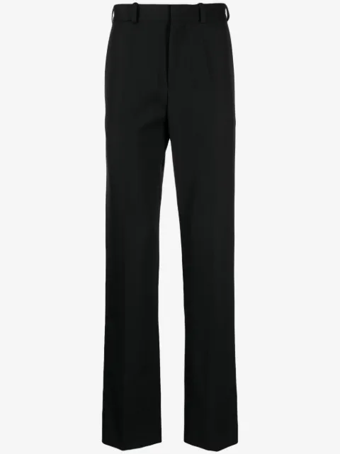 Botter pressed-crease straight-leg trousers