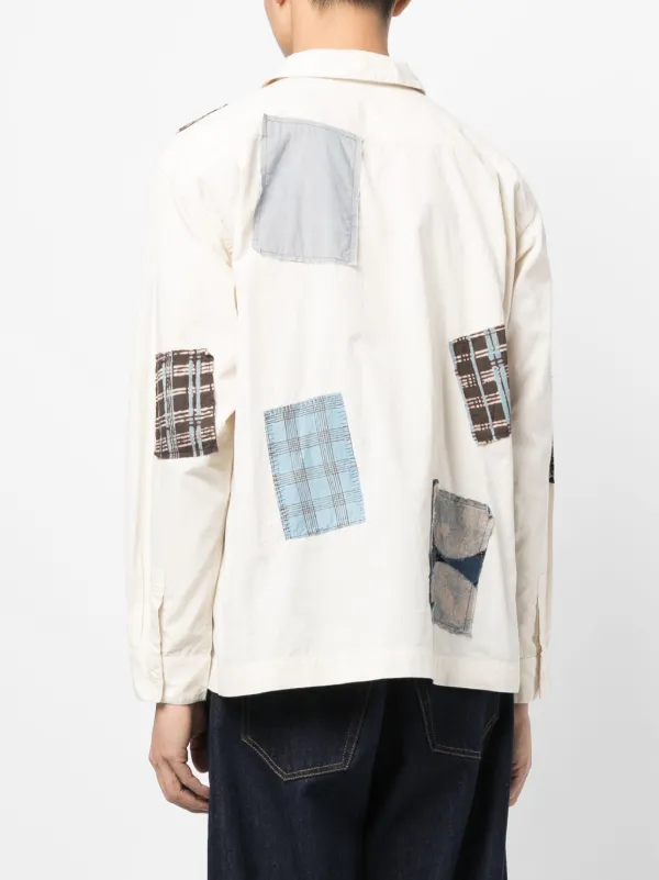 Story mfg. パターンシャツ マルチカラー（新品未使用） Story mfg. パターンシャツ マルチカラー（新品未使用）