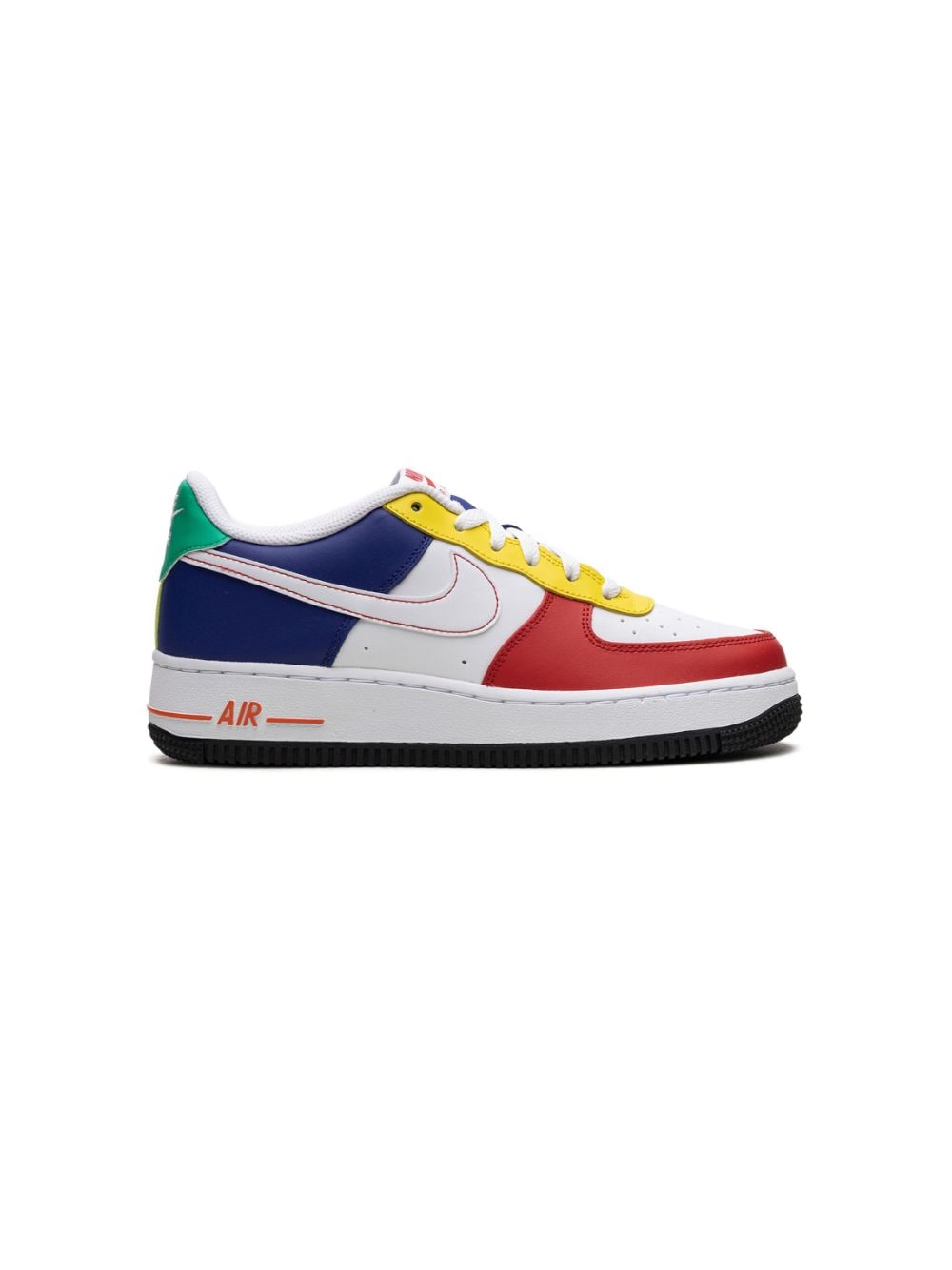 Nike Kids "Air Force 1 Low Rubix Cube sneakers" Wit