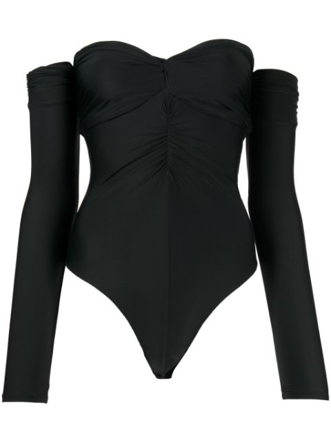 Fleur Du Mal ruched off-shoulder body