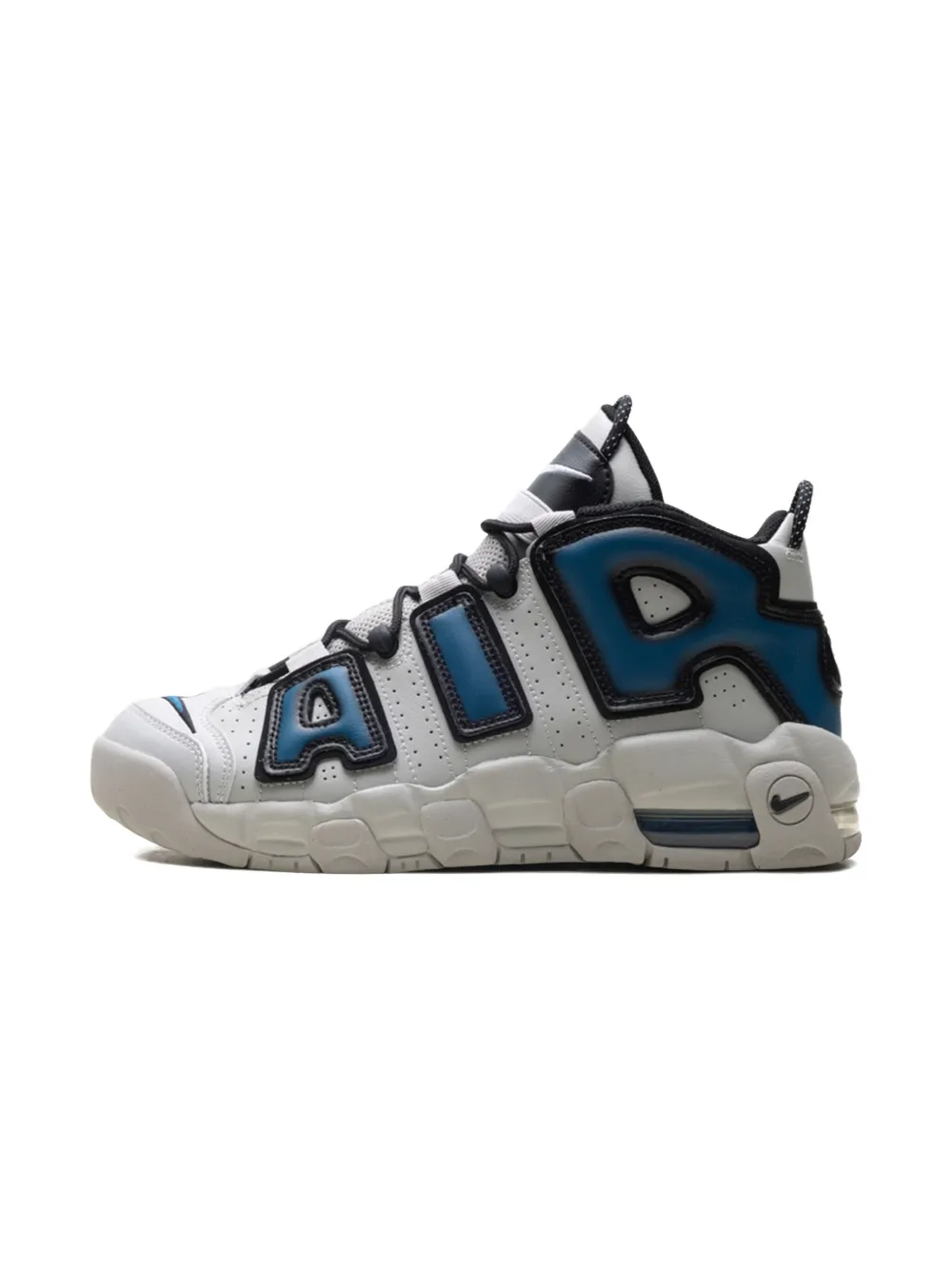 Nike Kids Air More Uptempo " Light Iron Ore Industrial Blue Black White" sneakers