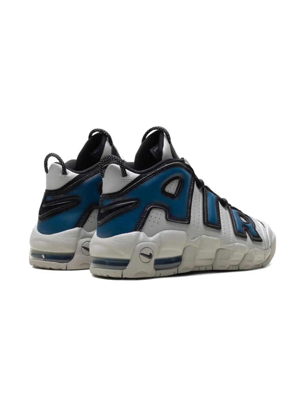 Nike Kids Air More Uptempo " Light Iron Ore Industrial Blue Black White" sneakers