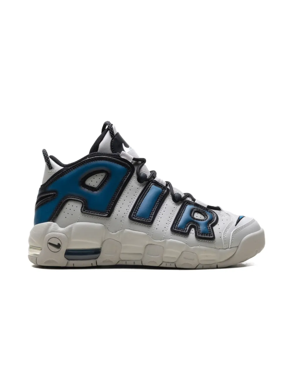 Nike Kids Air More Uptempo " Light Iron Ore Industrial Blue Black White" sneakers
