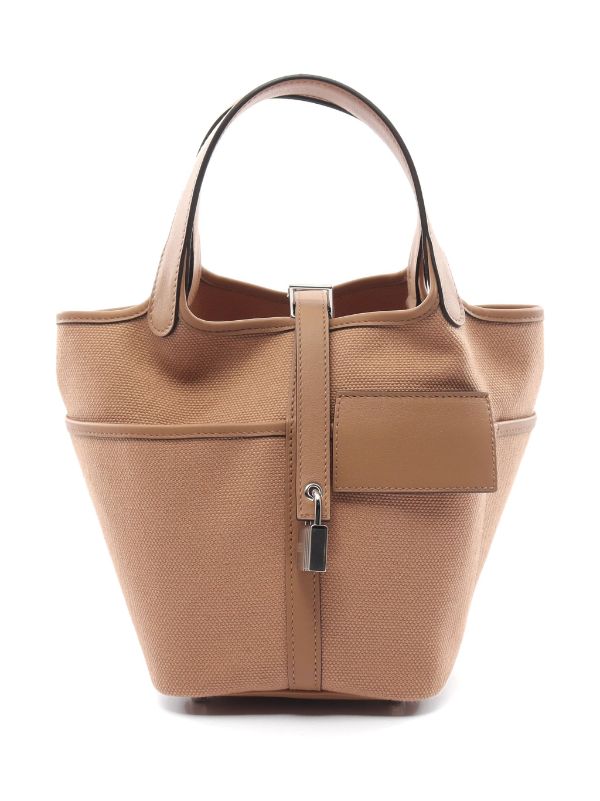 Picotin Leather Inspired Handbag