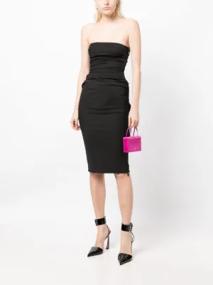Robe Longue MATICEVSKI Avenge Taille 36 - Noir, Sans Manches, Col V, Style Babydoll, Occasion Parfait état