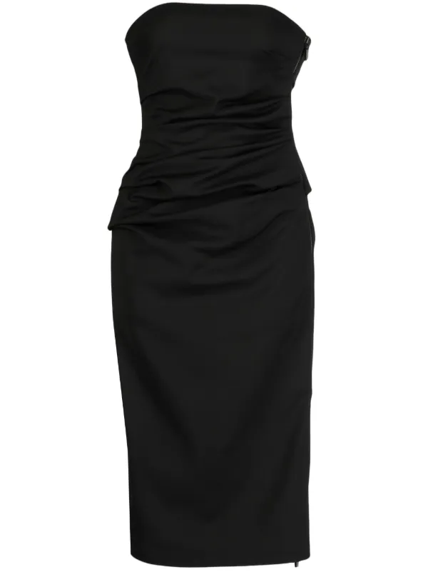 Maticevski ブラック　ワンピース　ドレス Shop the Rhythm Dress in Black online | Dresses | Maticevski