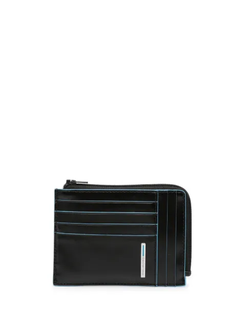 PIQUADRO B2 Revamp leather coin wallet