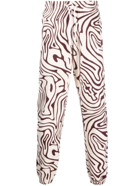 Marcelo Burlon County of Milan pants con remolino estampado