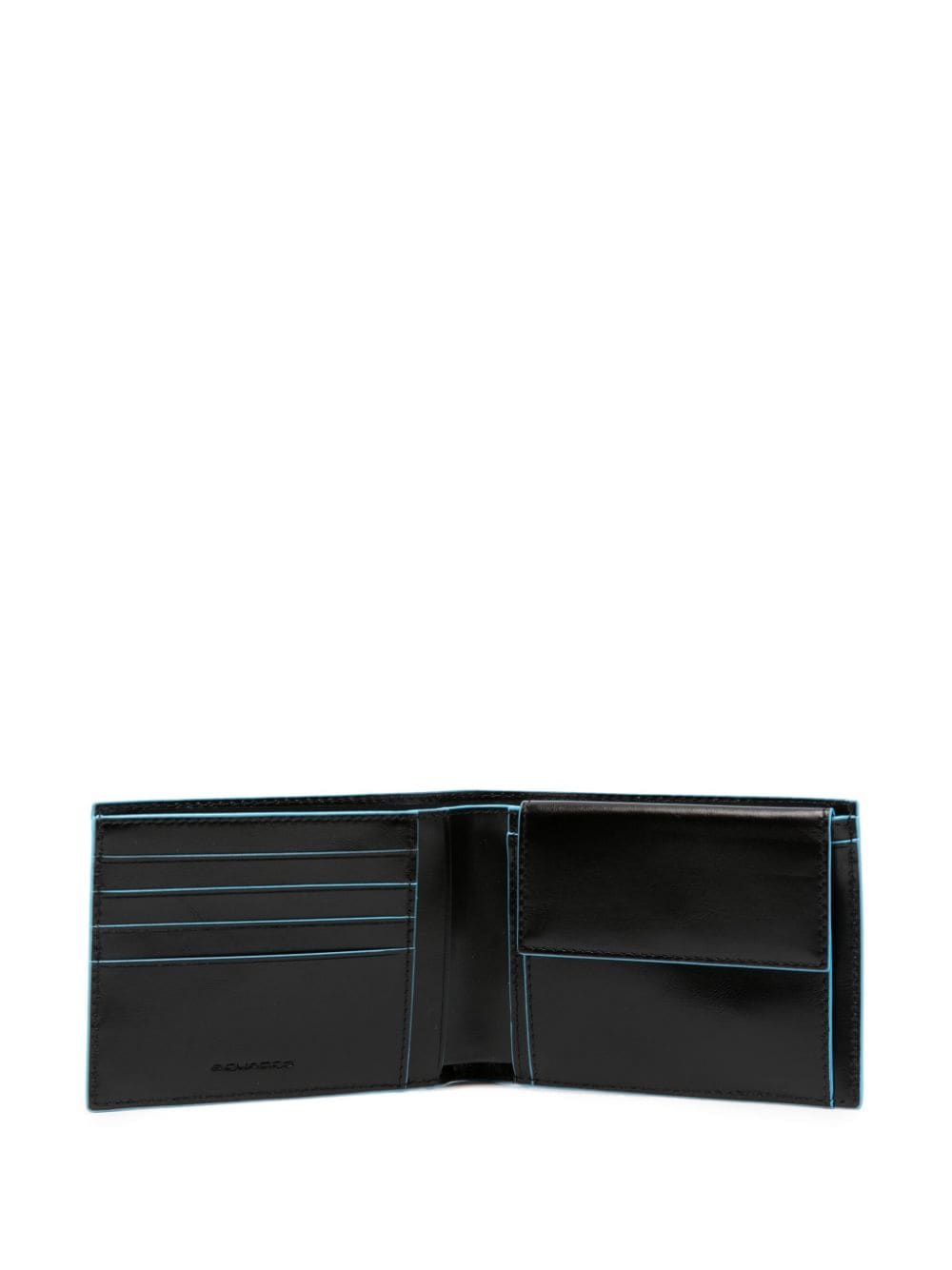 Shop Piquadro B2 Revamp Bi-fold Wallet In Black