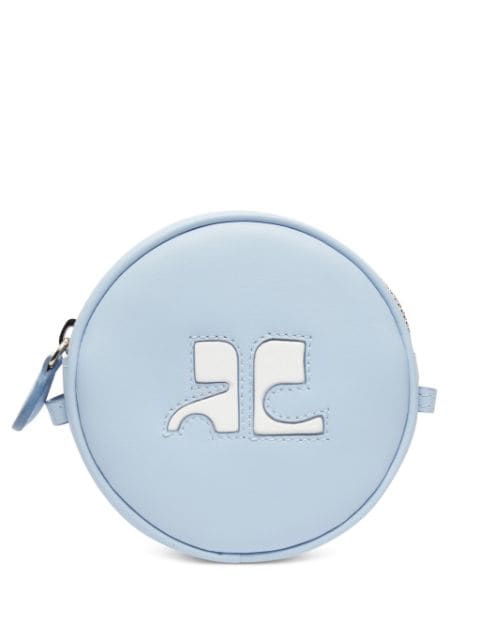 Courrèges Reedition Circle leather bag 