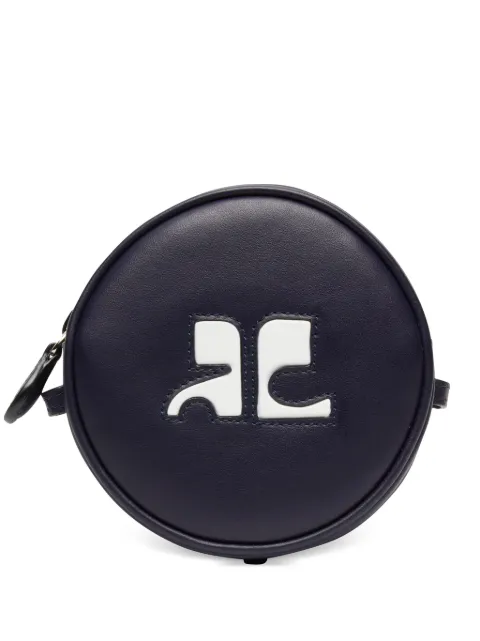 Courrèges Reedition Circle leather bag