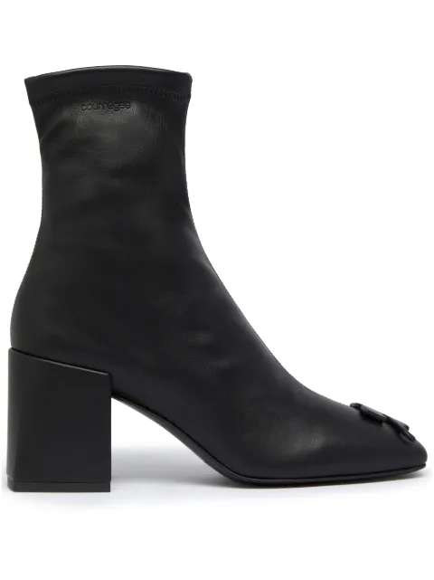 Courrèges Reedition AC faux-leather ankle boots