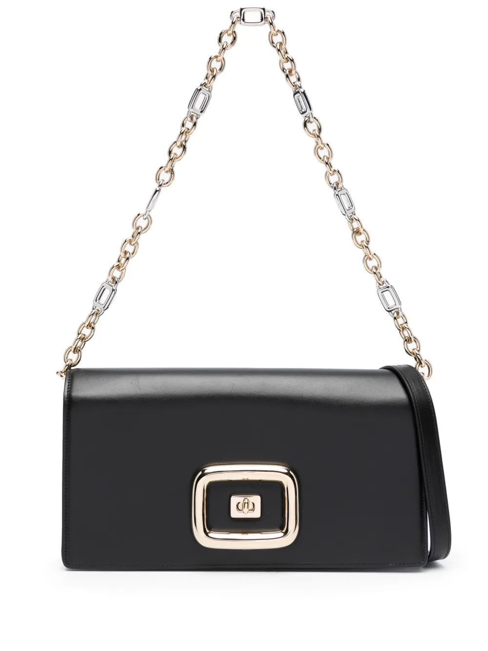Roger Vivier Viv' Choc chain-link shoulder bag | Black | Image 1