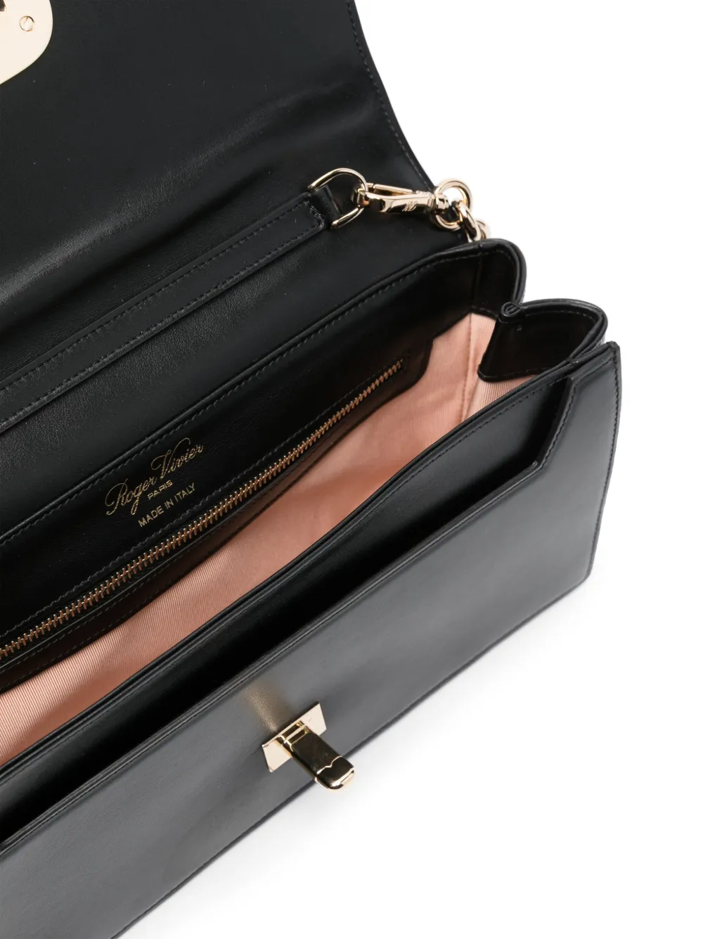 Viv' Choc Chain-Link Shoulder Bag