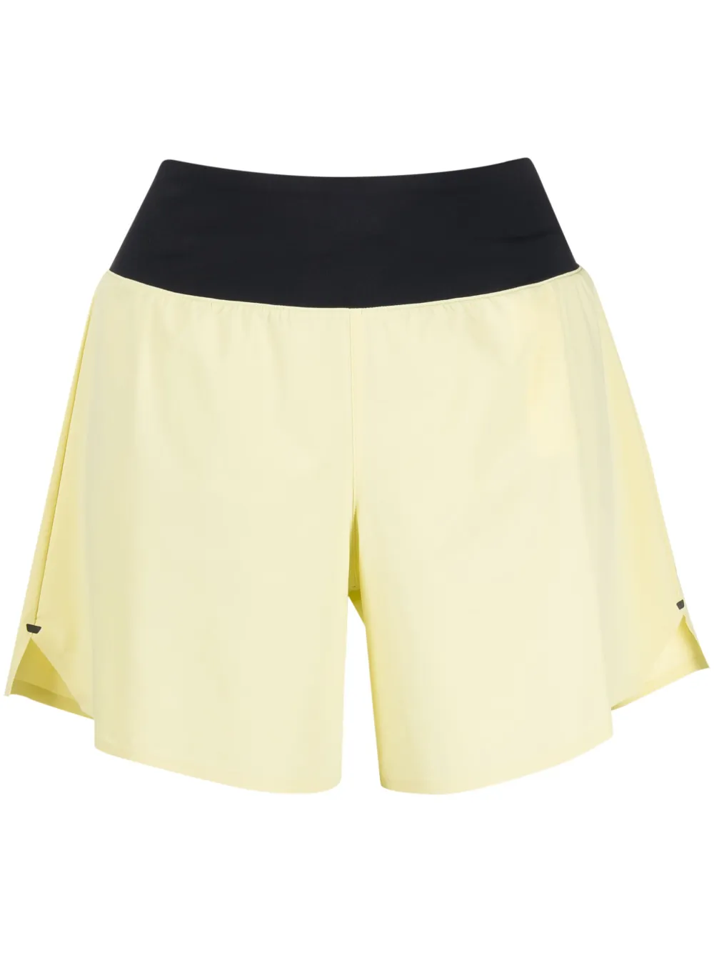 On Running Shorts met elastische taille Geel