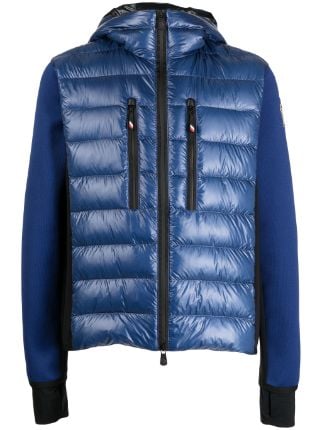 Moncler Grenoble Quilted zip-front Hoodie - Farfetch