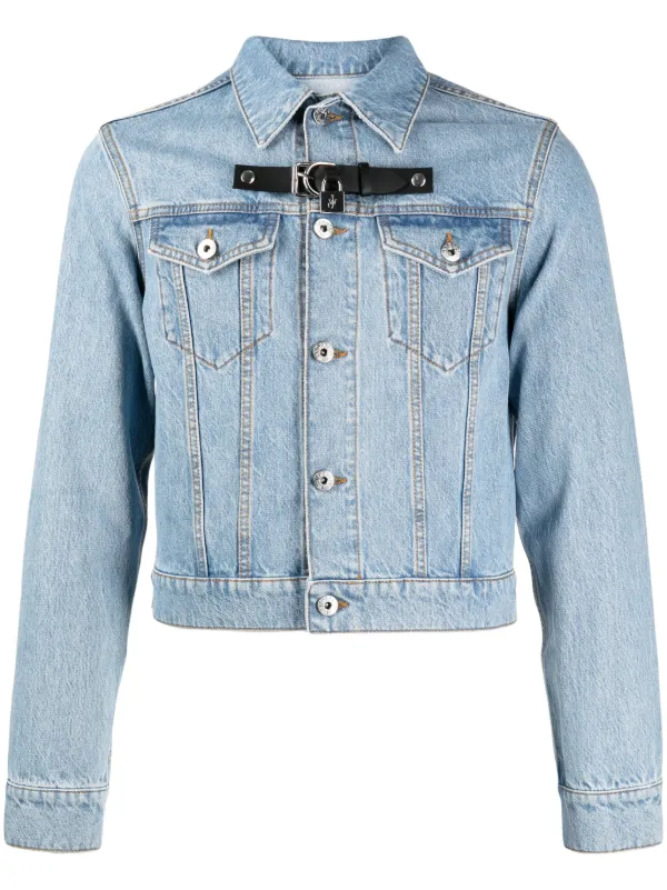 Jw anderson denim jacket discount