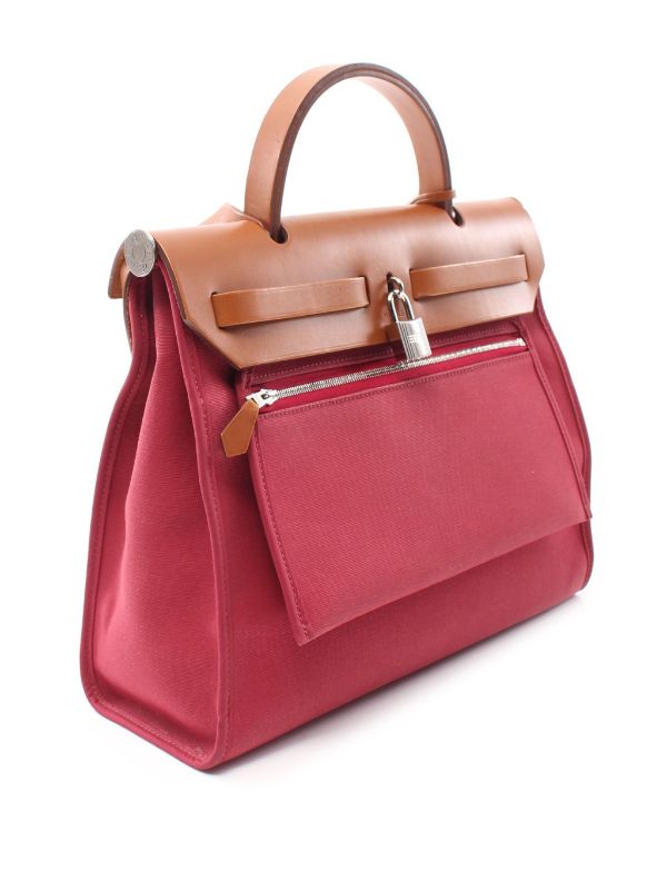 Hermès 2020 pre-owned Herbag two-way Bag - Farfetch