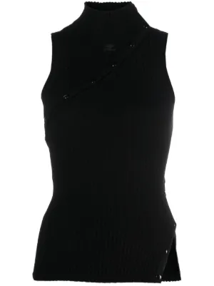 Sweater store sleeveless top