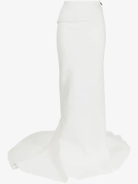 Maticevski high-waisted fishtail skirt 