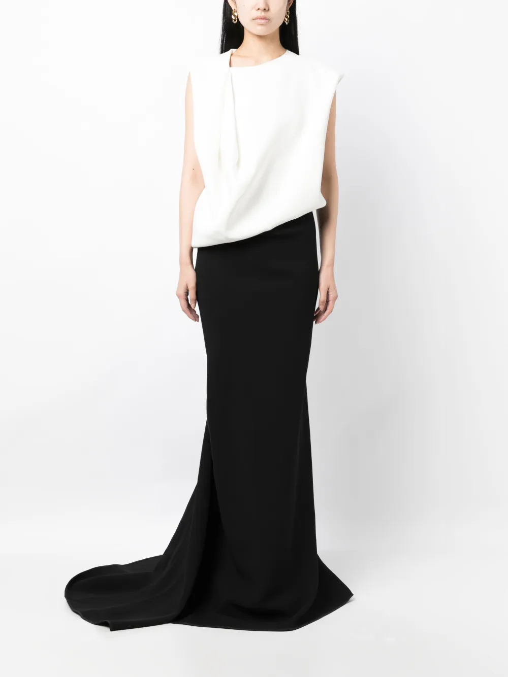 Maticevski High waist rok - Zwart