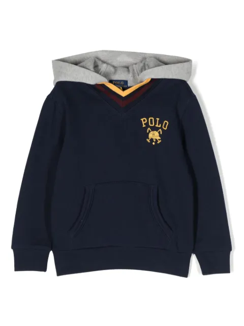Ralph Lauren Kids Hoodie mit Logo-Stickerei