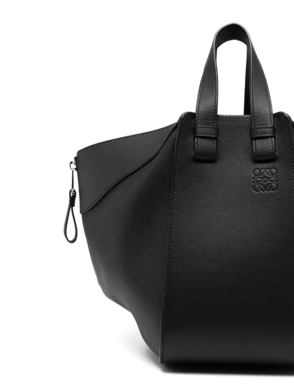LOEWE Small Hammock Tote Bag | Black | FARFETCH